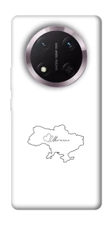 Чохол на Honor X9c Ukraine map фото 1 з 1