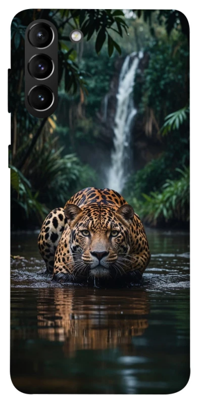 Чохол на Samsung Galaxy S21+ Leopard in water фото 1 з 1