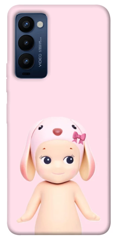 Чехол на TECNO Camon 18 Pink Ribbon Hop фото 1 из 1