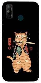 Чохол на TECNO Spark 6 Go Кіт-самурай фото 1 з 1