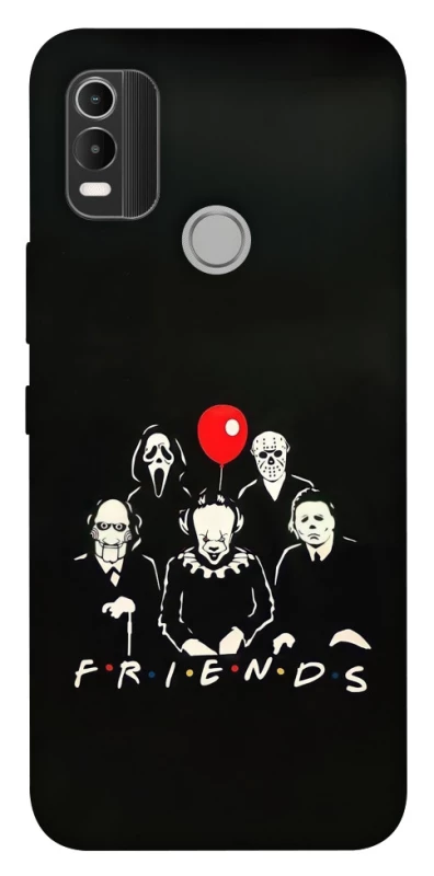 Чохол на Nokia C21 Plus Horror Friends фото 1 з 1