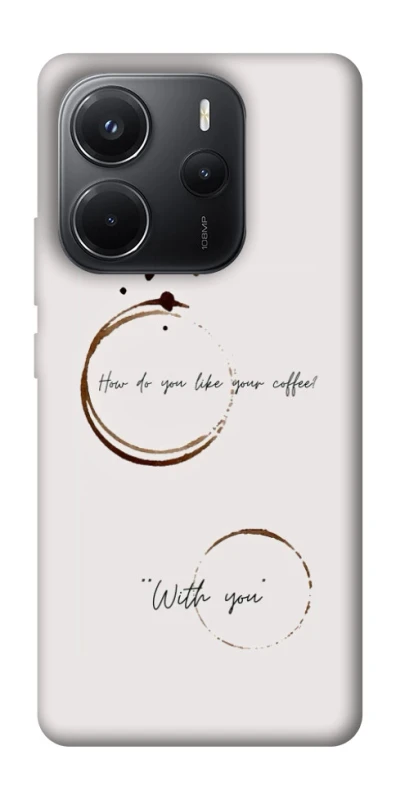 Чохол на Xiaomi Redmi Note 14 4G (Int. version) Coffee with you фото 1 з 1