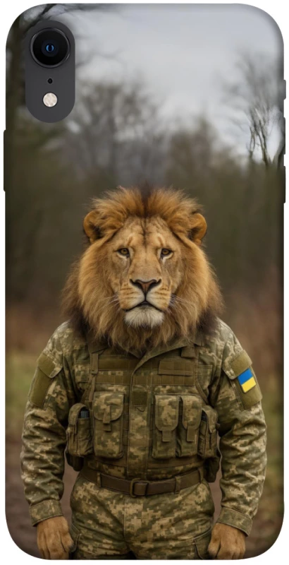 Чохол на Apple iPhone XR (6.1") Лев захисник фото 1 з 1