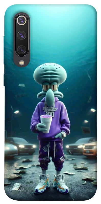 Чохол на Xiaomi Mi 9 SE Сквідвард фото 1 з 1