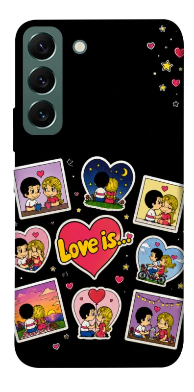 Чохол на Samsung Galaxy S22 Love is ver.2 фото 1 з 1
