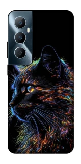 Чохол на Realme C65 4G Чорний кіт фото 1 з 1