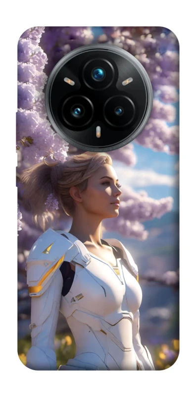 Чехол на Realme 14 Pro+ Cyber space girl ver.1 фото 1 из 1