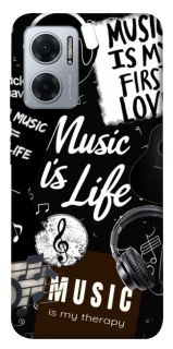 Чохол на Xiaomi Redmi Note 11E Music is Life фото 1 Чохол на Xiaomi Redmi Note 11E Music is Life фото 1 з 1