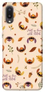 Чехол на Samsung Galaxy A02 Fall in love with Stitch фото 1 Чехол на Samsung Galaxy A02 Fall in love with Stitch фото 1 из 1