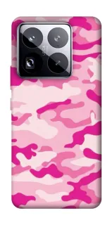 Чехол на Xiaomi 15 Pro camouflage pink фото 1 из 1