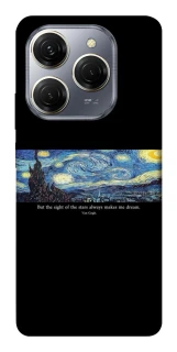 Чохол на TECNO Spark 20 Pro Starry night Van Gogh фото 1 з 1