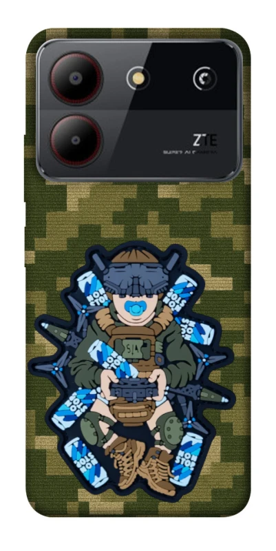 Чохол на ZTE Blade A54 4G PILOT NON STOP фото 1 з 1