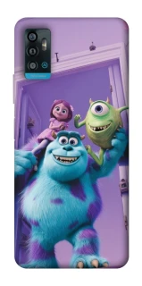 Чохол на ZTE Blade A71 Monsters friends фото 1 з 1