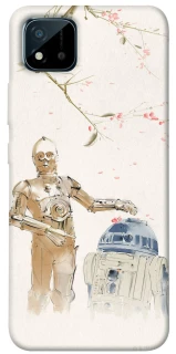 Чехол на Realme C11 (2021) Star Wars robots фото 1 из 1