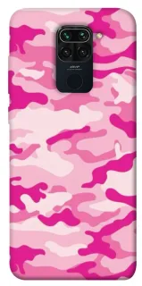 Чехол на Xiaomi Redmi Note 9 / Redmi 10X camouflage pink фото 1 из 1