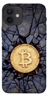 Чохол на Apple iPhone 12 (6.1") Bitcoin cracks фото 1 з 1