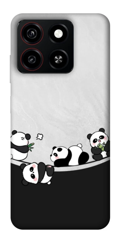 Чохол на ZTE Blade A35 4G Four pandas фото 1 з 1
