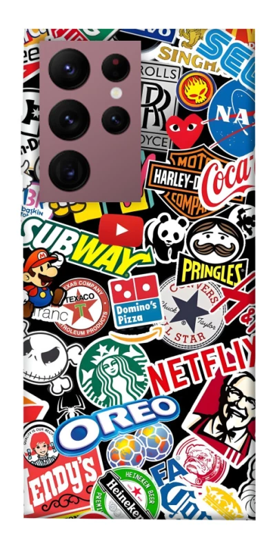 Чохол на Samsung Galaxy S22 Ultra brands фото 1 з 1