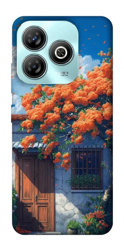 Чехол на ZTE Blade A75 4G Flowering фото 1 из 1