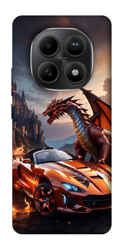 Чохол на Xiaomi Redmi Note 15 5G Сar and dragon фото 1 з 1