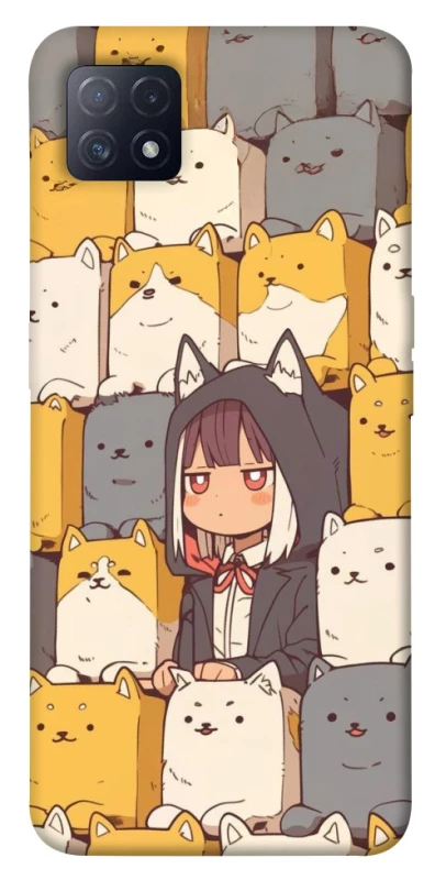 Чохол на Oppo A72 5G / A73 5G Like a cat фото 1 з 1