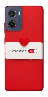Чохол на Motorola Moto G05 Love Mode ON фото 1 з 1