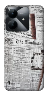 Чехол на Realme Note 60x Газеты фото 1 из 1