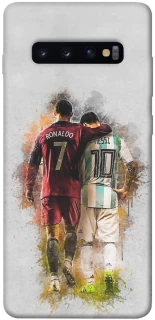 Чохол на Samsung Galaxy S10+ Ronaldo та Messi фото 1 з 1