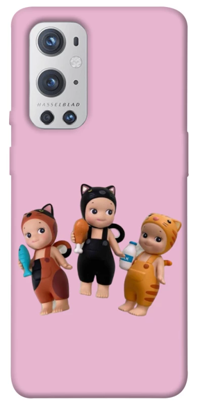 Чохол на OnePlus 9 Pro Cat Cafe Trio фото 1 з 1