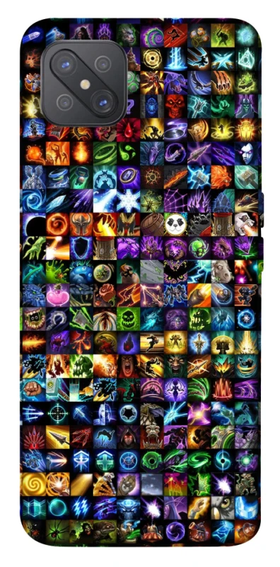 Чехол на Oppo A92s Abilities menu ver.1 фото 1 из 1