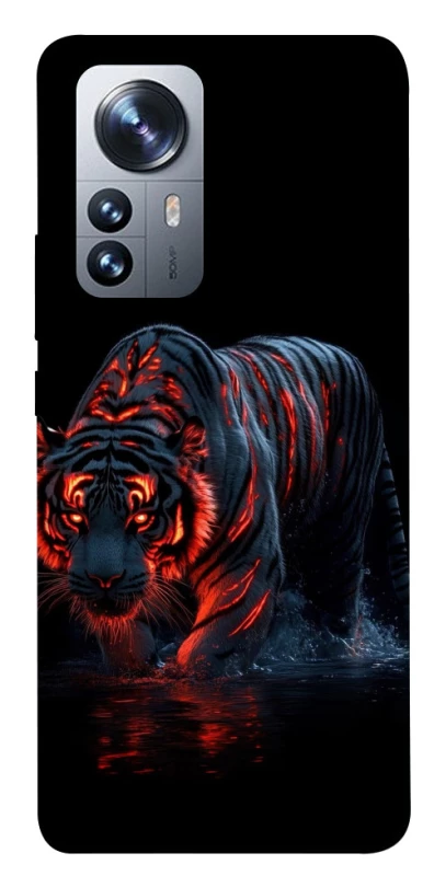 Чохол на Xiaomi 12 / 12X fire tiger фото 1 з 1