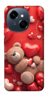 Чохол на TECNO Spark Go 1 bear in hearts фото 1 з 1