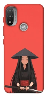 Чохол на Motorola Moto E20 Red samurai фото 1 з 1