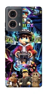 Чехол на Motorola Moto G85 Roblox collage ver.4 фото 1 из 1