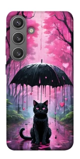 Чохол на Samsung Galaxy S24 Black cat фото 1 з 1