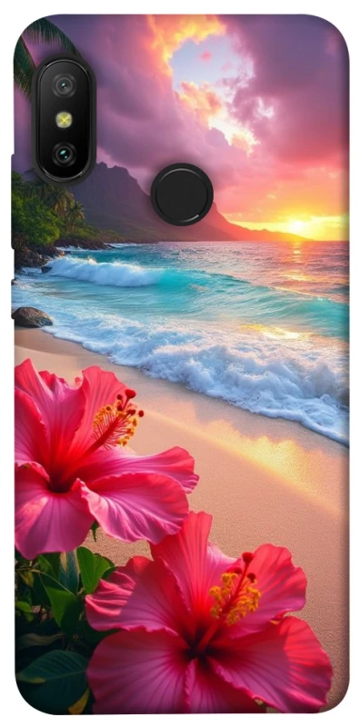 Чохол на Xiaomi Mi A2 Lite / Xiaomi Redmi 6 Pro Flowers v21 фото 1 з 1