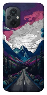 Чехол на Xiaomi Poco M5 Нарисованные горы фото 1 из 1