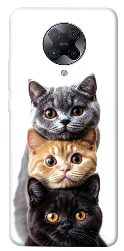 Чохол на Xiaomi Redmi K30 Pro / Poco F2 Pro Гарні котики фото 1 з 1