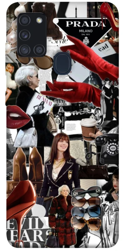 Чохол на Samsung Galaxy A21s Fashion collage ver.13 фото 1 з 1