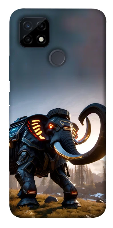 Чехол на Realme C21Y Cyber ​​elephant фото 1 из 1