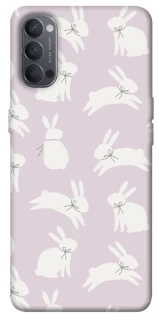 Чохол на Oppo Reno 4 Bunny Kisses фото 1 з 1