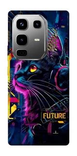 Чехол на Infinix Note 50 Pro Cyber Cat v2 фото 1 из 1