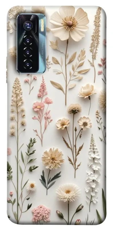 Чохол на TECNO Camon 17 Pro Floral design ver.1 фото 1 з 1
