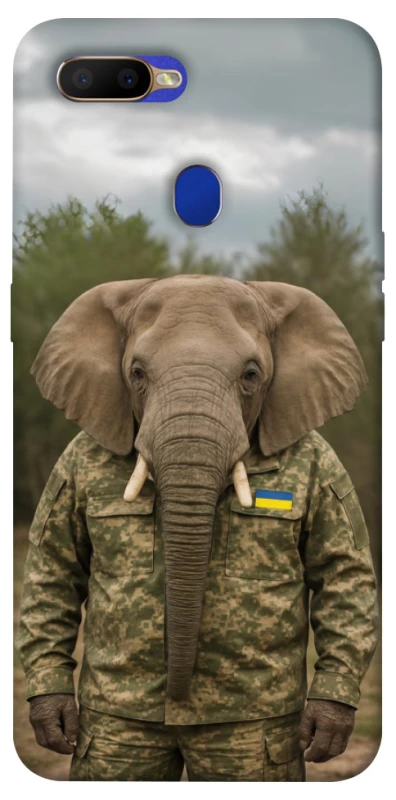 Чохол на Oppo A5s Слон захисник фото 1 з 1