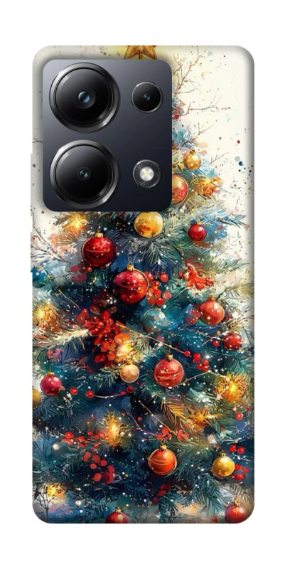 Чехол на Xiaomi Poco M6 Pro 4G Новогодний v36 фото 1 из 1