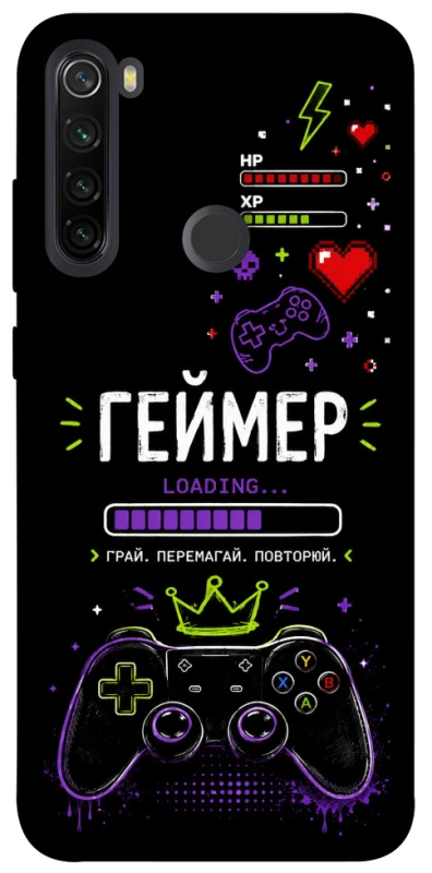 Чехол на Xiaomi Redmi Note 8T Геймер фото 1 из 1