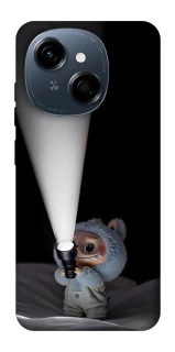 Чохол на TECNO Spark Go 1 Labubu with flashlight ver.3 фото 1 з 1