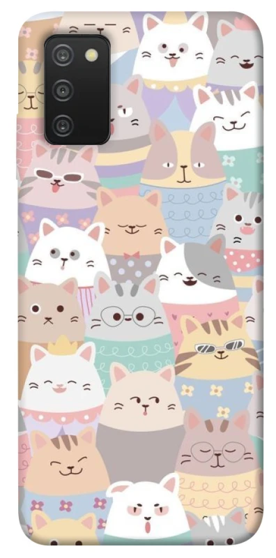 Чохол на Samsung Galaxy A03s Funny Kittens ver.2 фото 1 з 1
