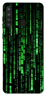 Чехол на Samsung Galaxy A21 Matrix Code фото 1 из 1