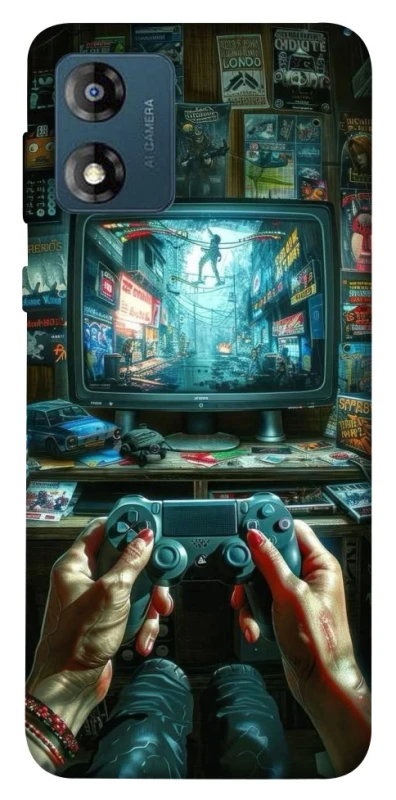 Чохол на Motorola Moto E13 Retro style фото 1 з 1